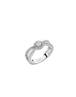 Anello Comete Donna in Oro bianco ANB1394 - ANB1394